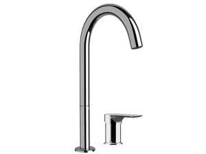 AMBITION AI655L - 2 hole single handle washbasin mixer _ Daniel Rubinetterie